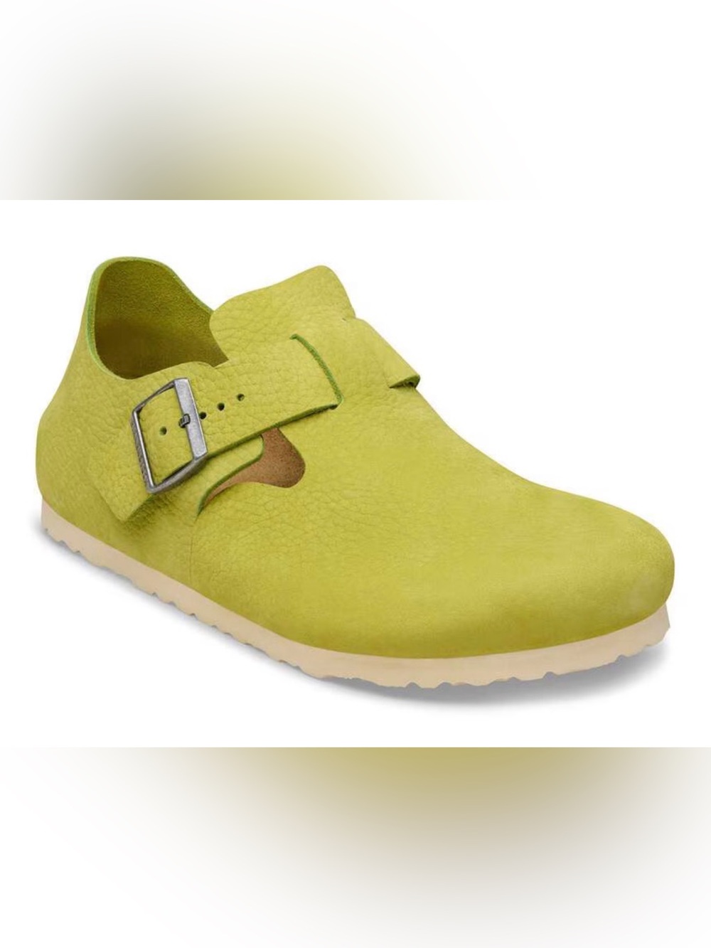 Birkenstock London Nubuck Leather Archive Mid Green